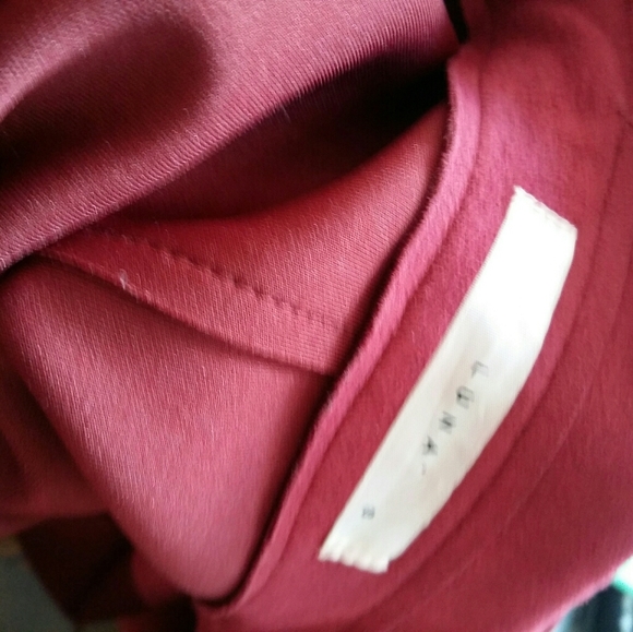 SOLD !! Faux Suede trench coat in size small - Picture 4 of 4